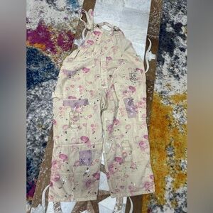 Magnolia Pearl floral overalls